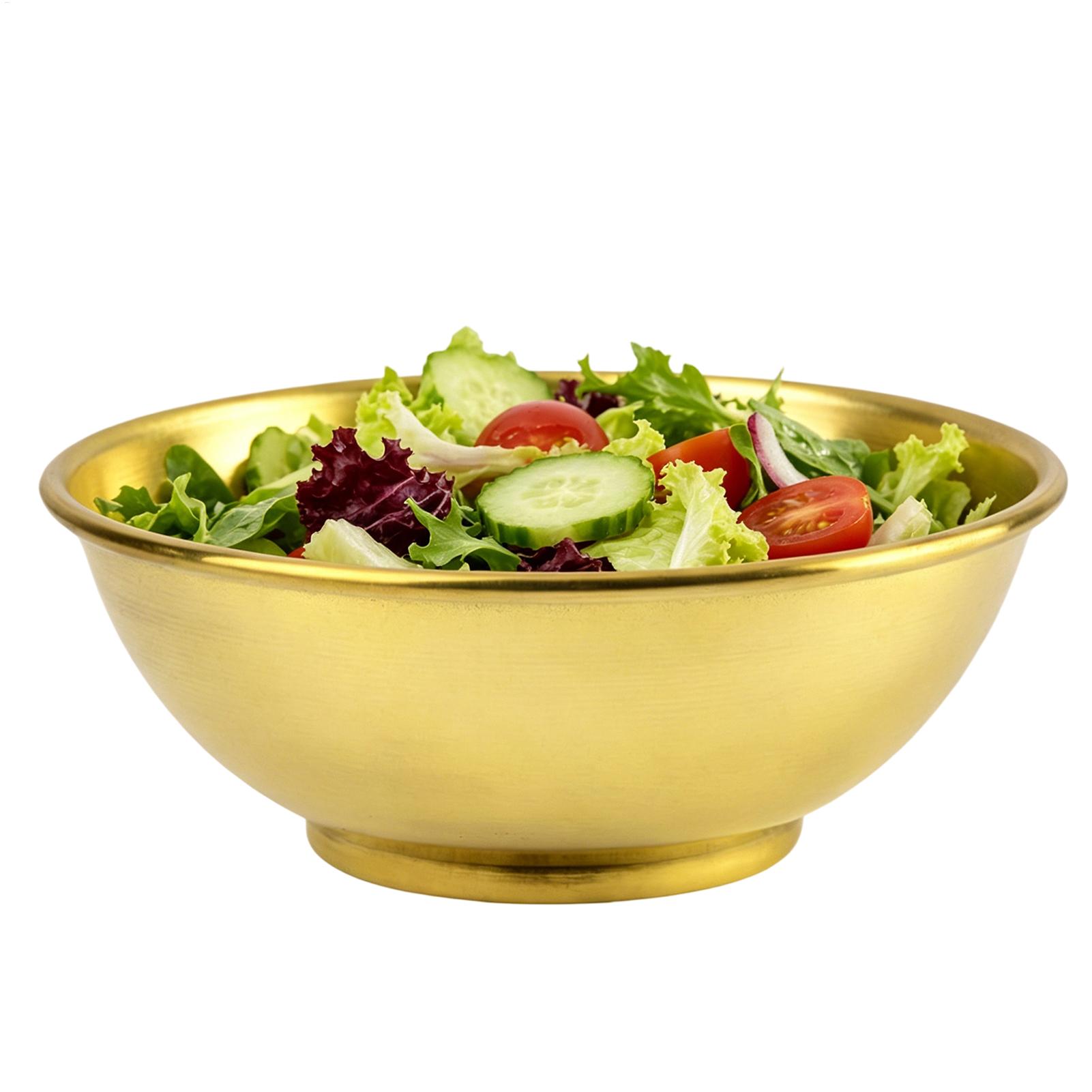 Food Storage Large - Copper Bowl Large Mixing Salad Storage