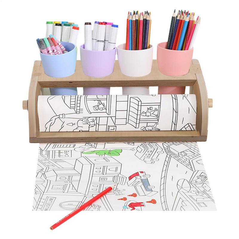 Food Storage Drawing - Drawing Paper Roll Holder Art Painting