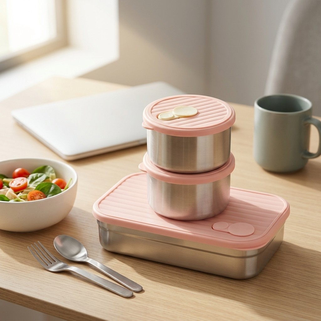 Food Storage 30 Years - Bento Lunch Box Set Microwave Safe
