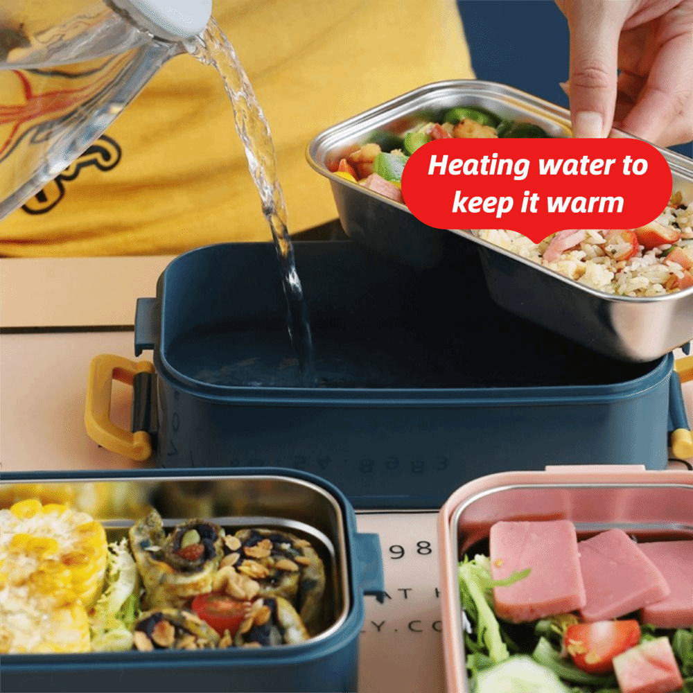 Food Storage Practices - Practical 600ml Insulated Lunch Box Microwaveable