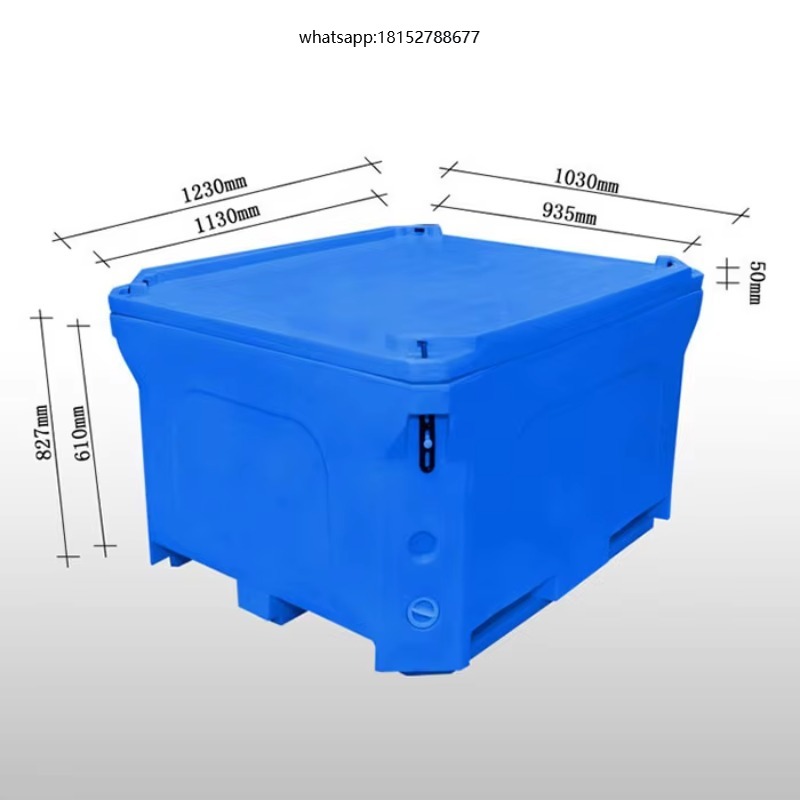 Food Storage Box - 660L Insulated Rotomolded Plastic Box for