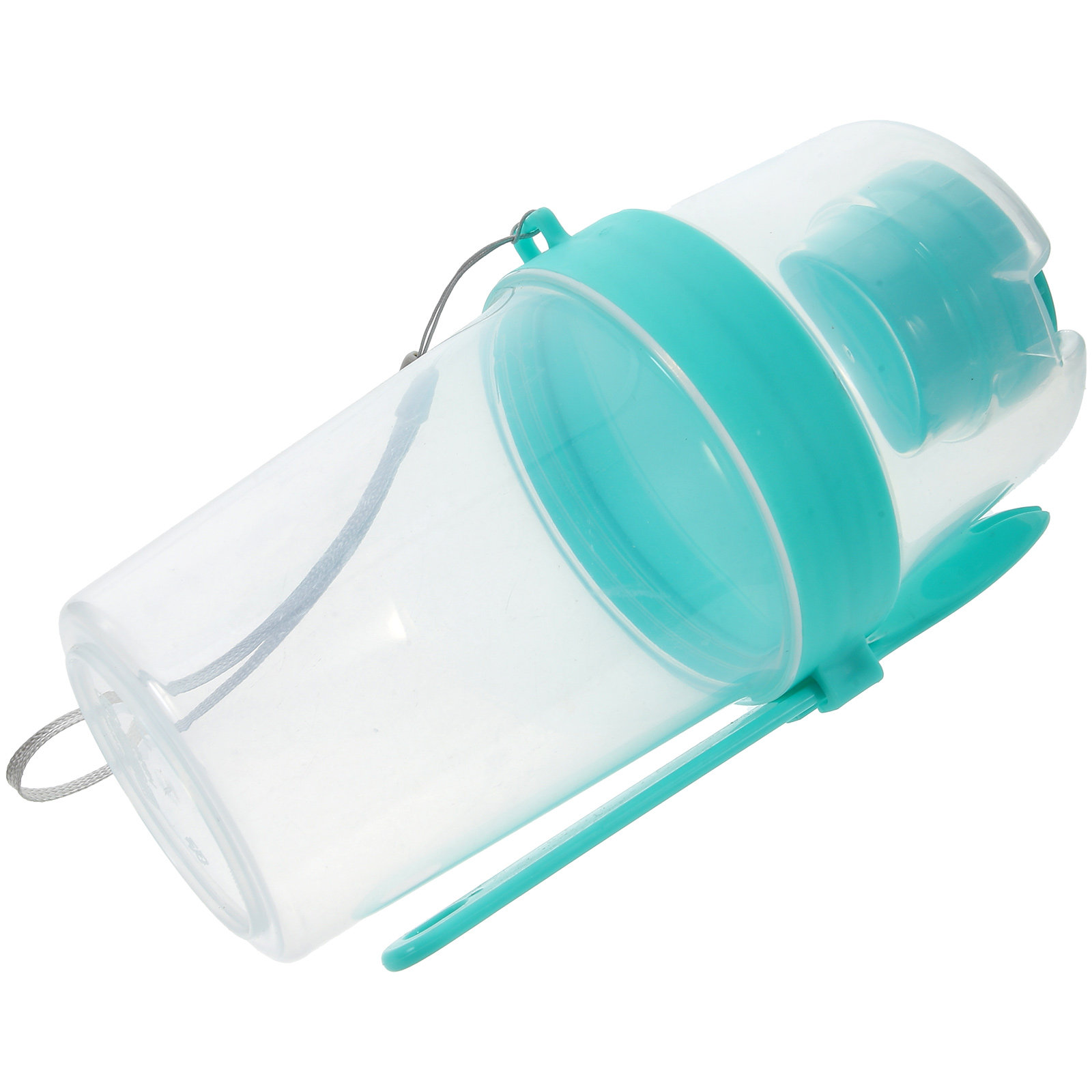 Airtight Cereal Jar - 1Set Portable Salad Cup Double Compartments