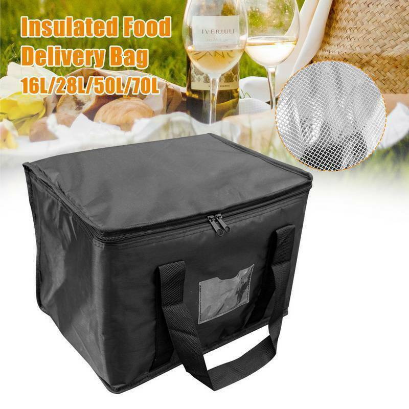 1pc Large Insulated Picnic Bag - Food Storage Zipper recension och pris