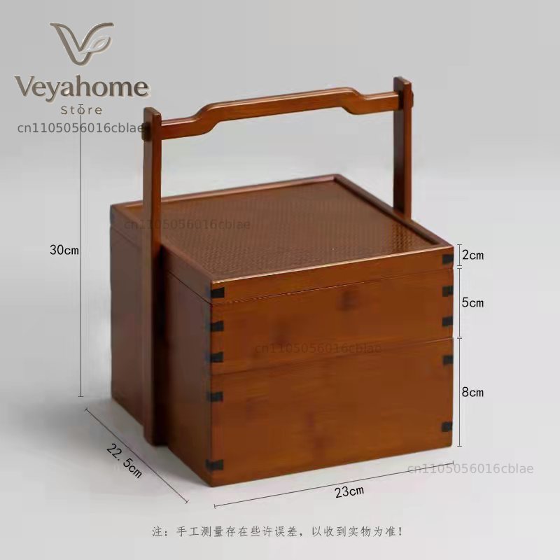 Bamboo Tea Set Storage Box Chi - Food Storage Without Plastic recension och pris