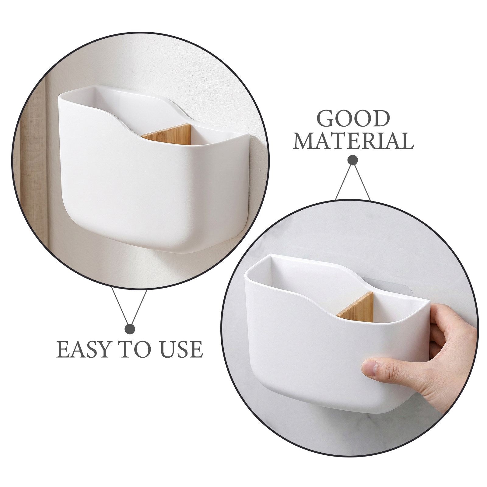 3Pcs Remote Control Holder Wal - Food Storage Box recension och pris
