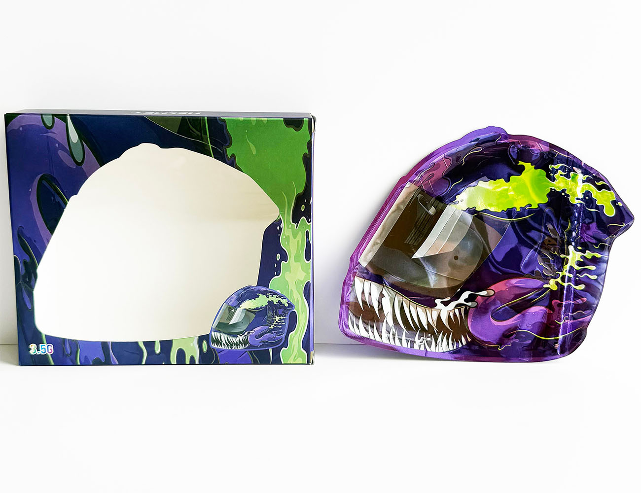 3.5g Die Cut Special Irregular - Food Storage In Mylar Bags recension och pris