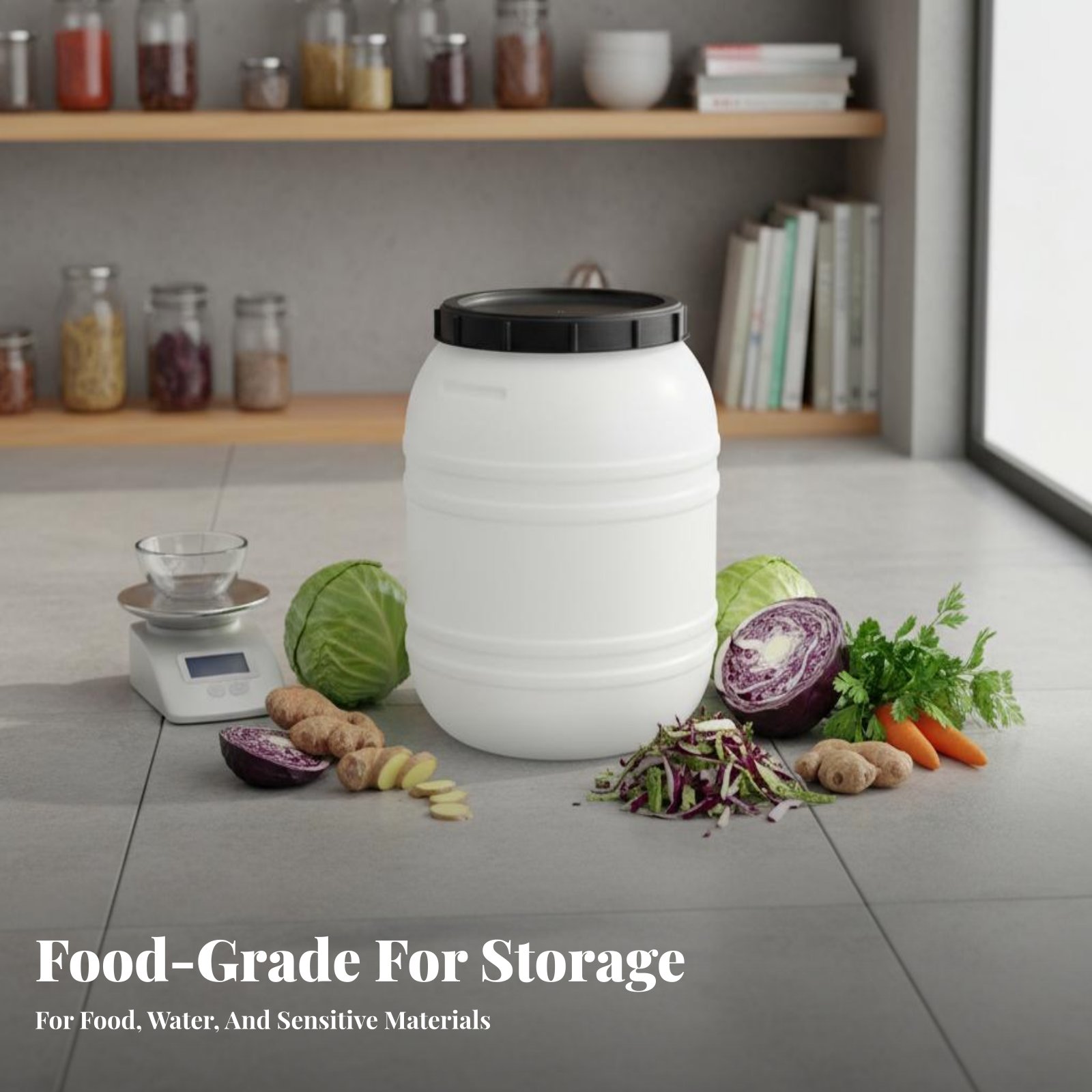 Food Grade Plastic Barrel Airt - Food Storage Plastic recension och pris