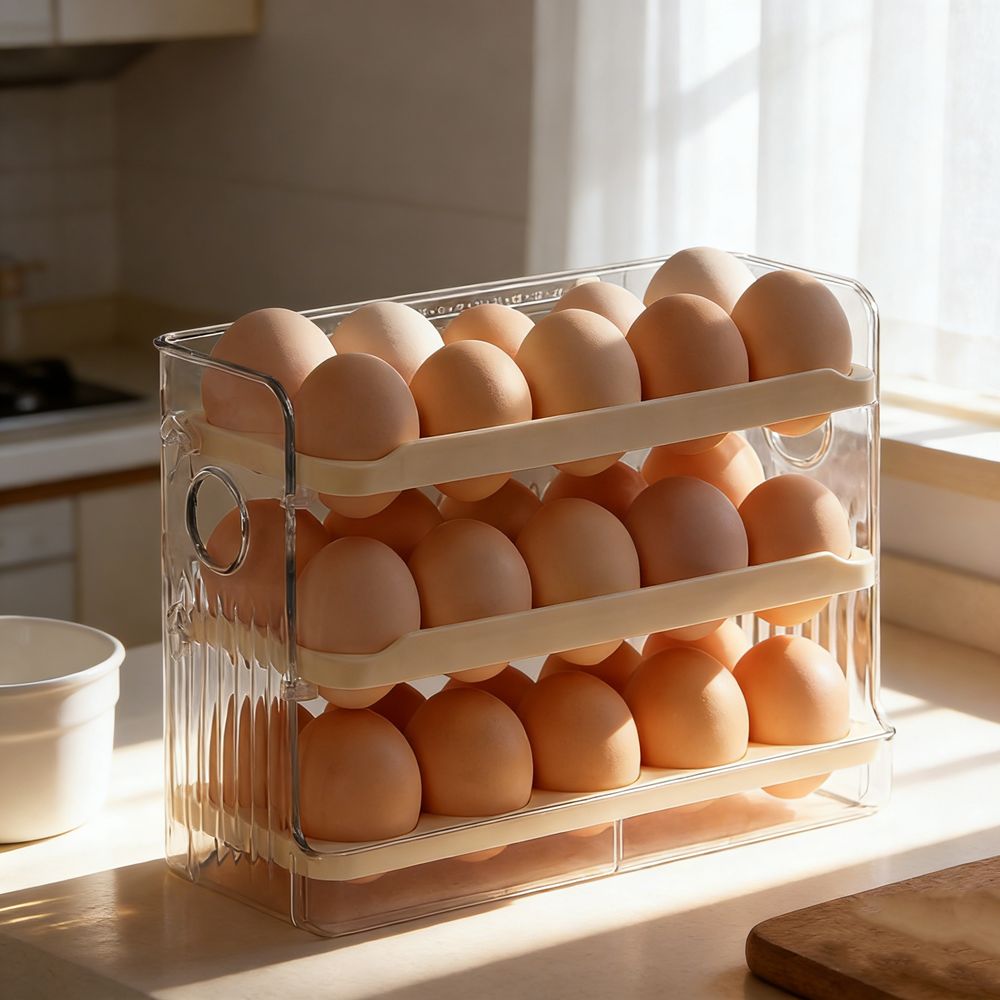 Practical Plastic Egg Storage  - Food Storage Practices recension och pris