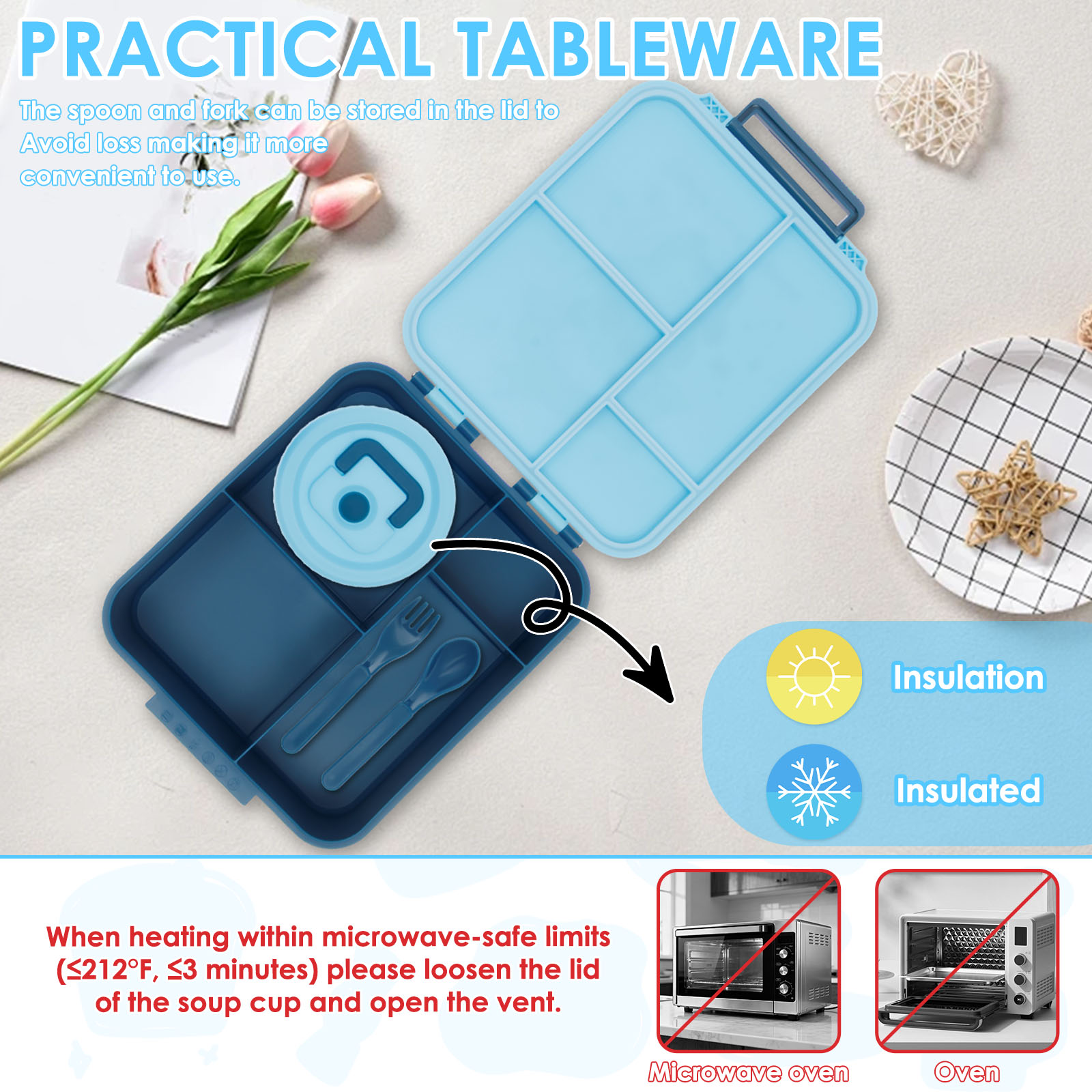 1700 ML Lunch Box Microwavable - Food Storage 30 Years recension och pris