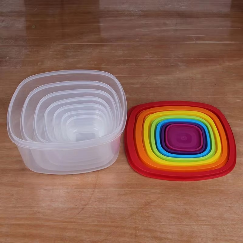 Rainbow 7pcs Food Container Pl - Food Storage Plastic recension och pris