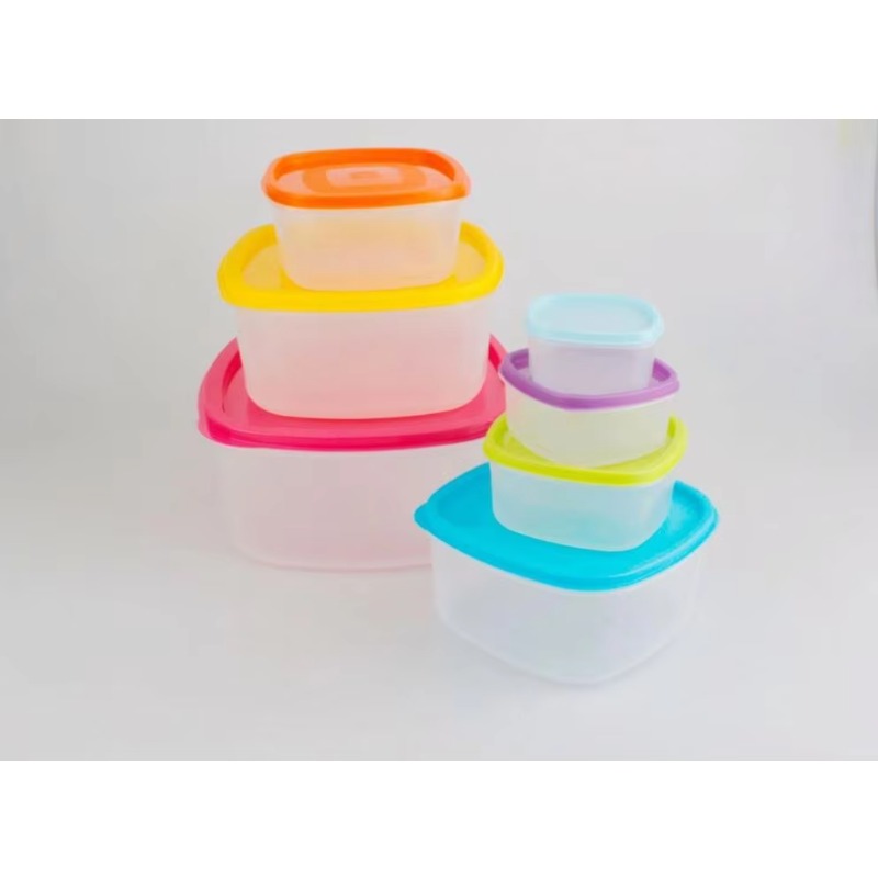 Rainbow 7pcs Food Container Pl - Food Storage Plastic recension och pris