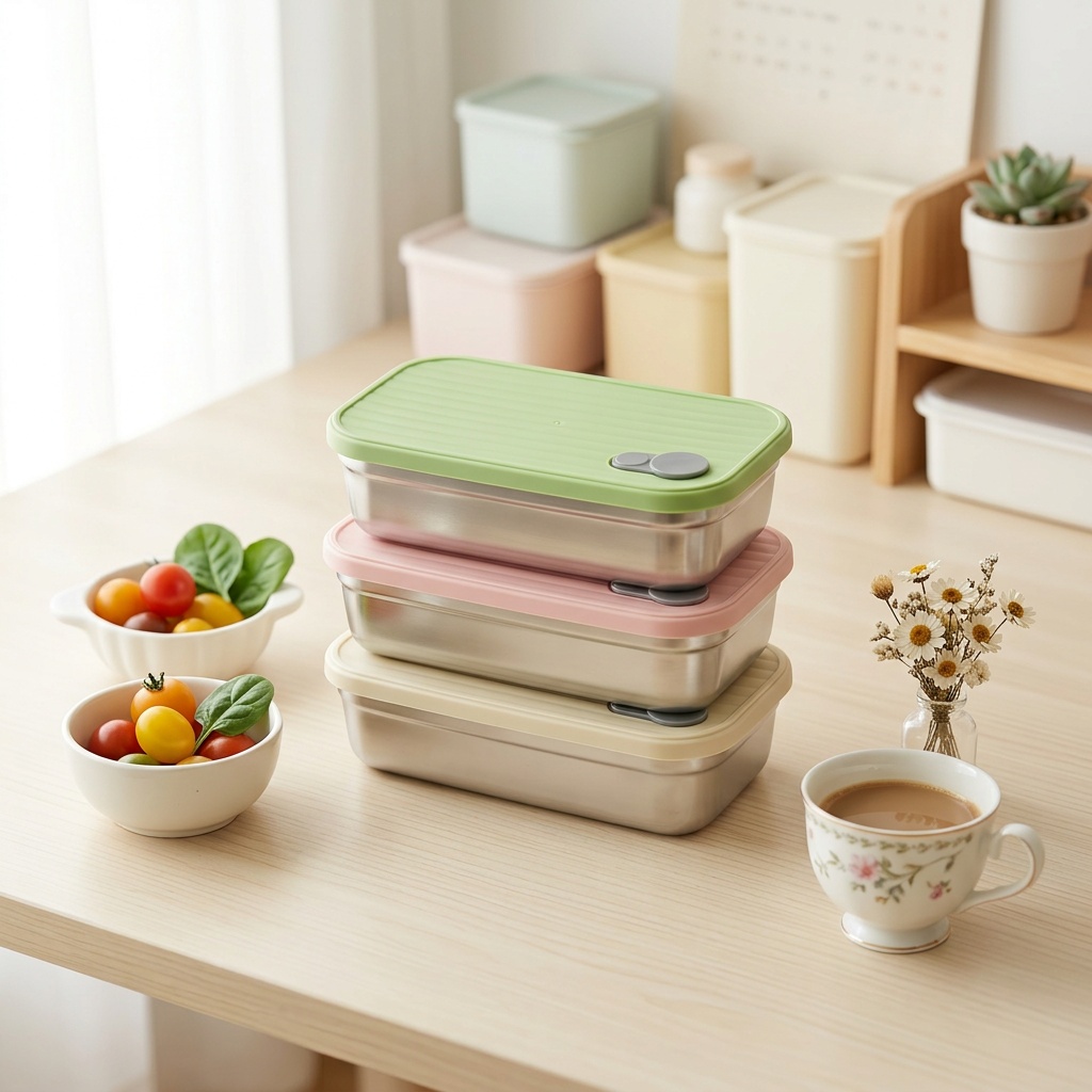 Stainless Steel Bento Box Meta - Food Storage 30 Years recension och pris