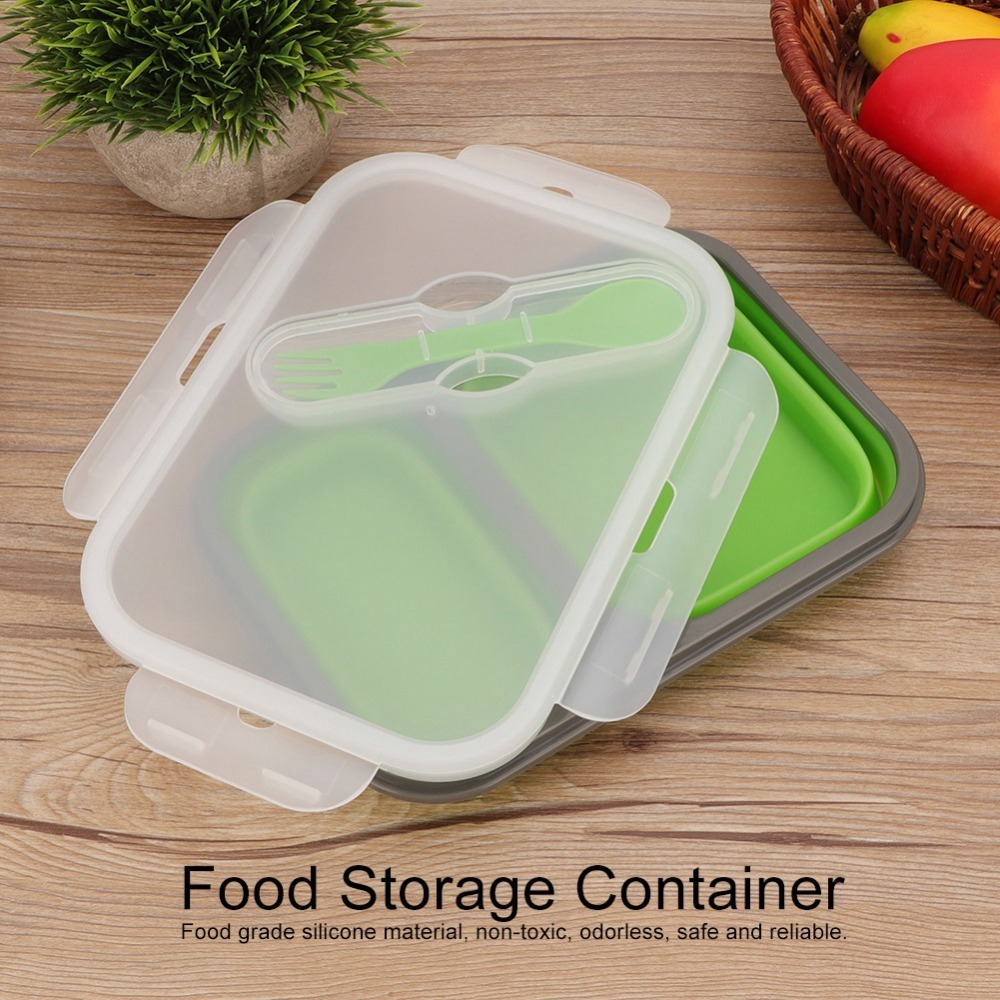 2PCS Practical 1000ml Collapsi - Food Storage Practices recension och pris