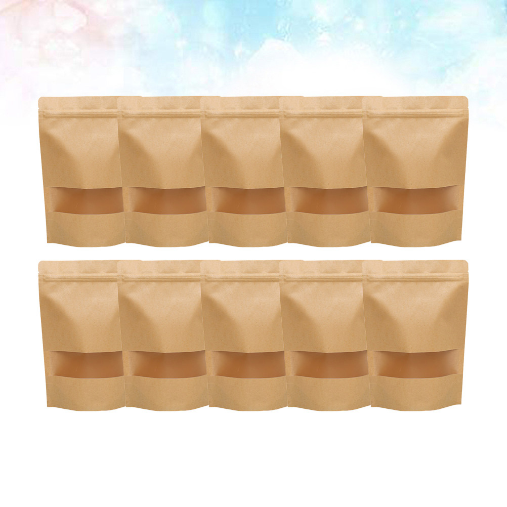 50Pcs Food Storage Kraft Paper - Food Storage Zipper recension och pris