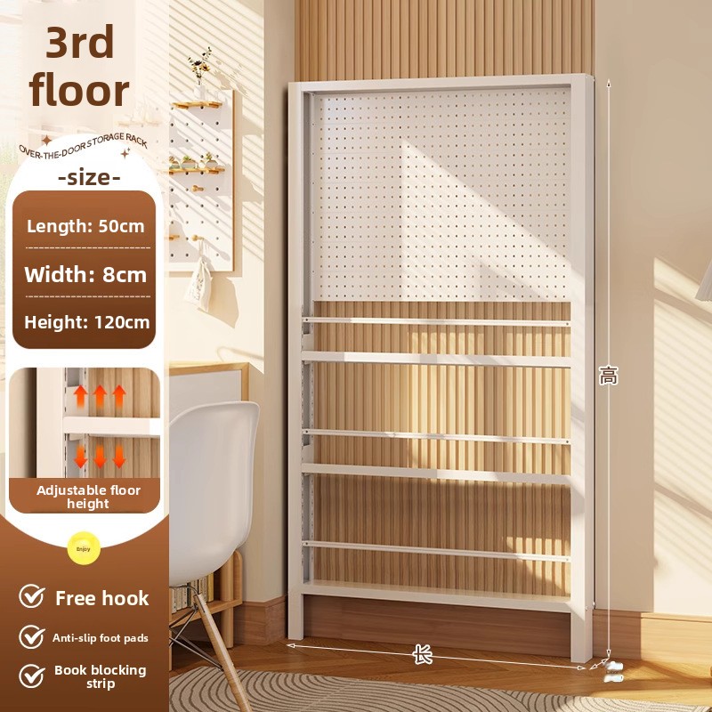 Slim Door Mount Bookcase Steel - Food Storage Drawing recension och pris