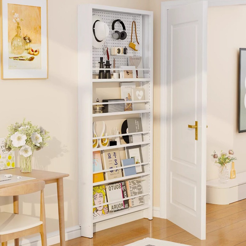 Slim Door Mount Bookcase Steel - Food Storage Drawing recension och pris