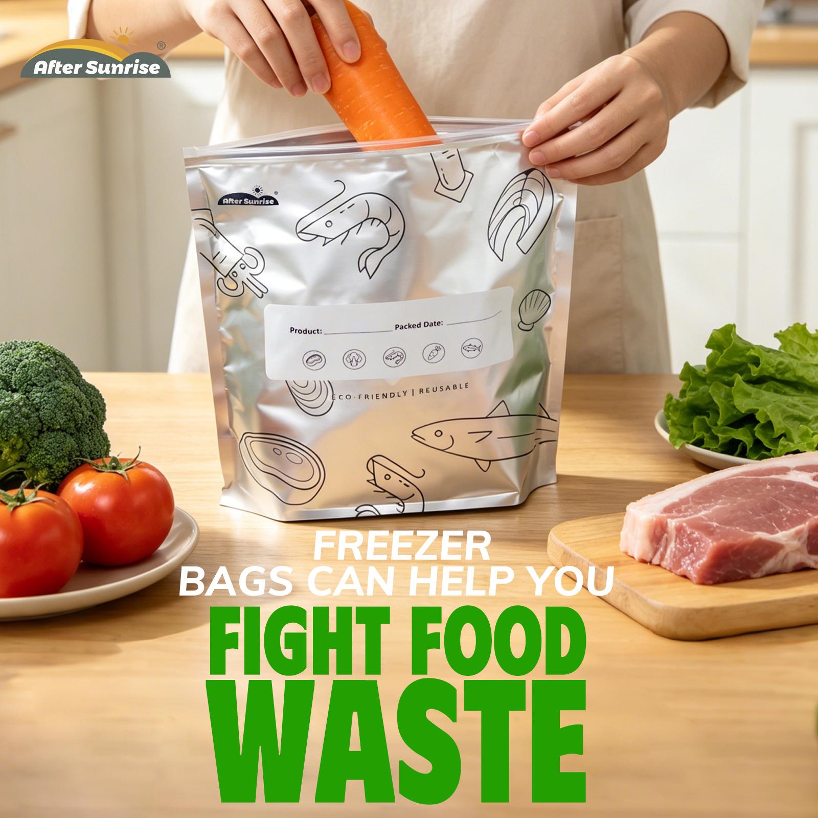 【Refrigerated Food】Reusable Al - Food Storage Zipper recension och pris