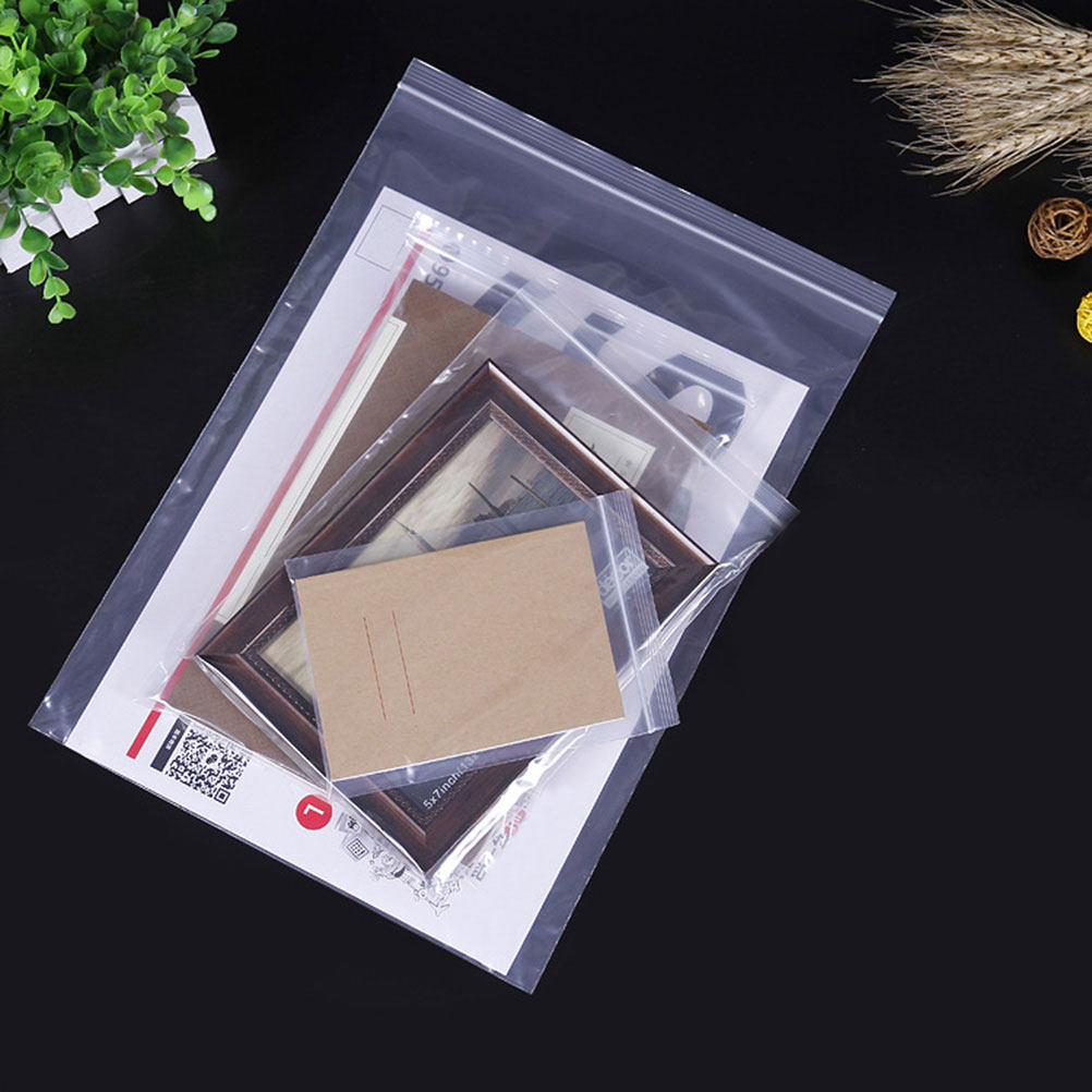 100pcs 6X8Cm Thick Clear Reclo - Food Storage Zipper recension och pris