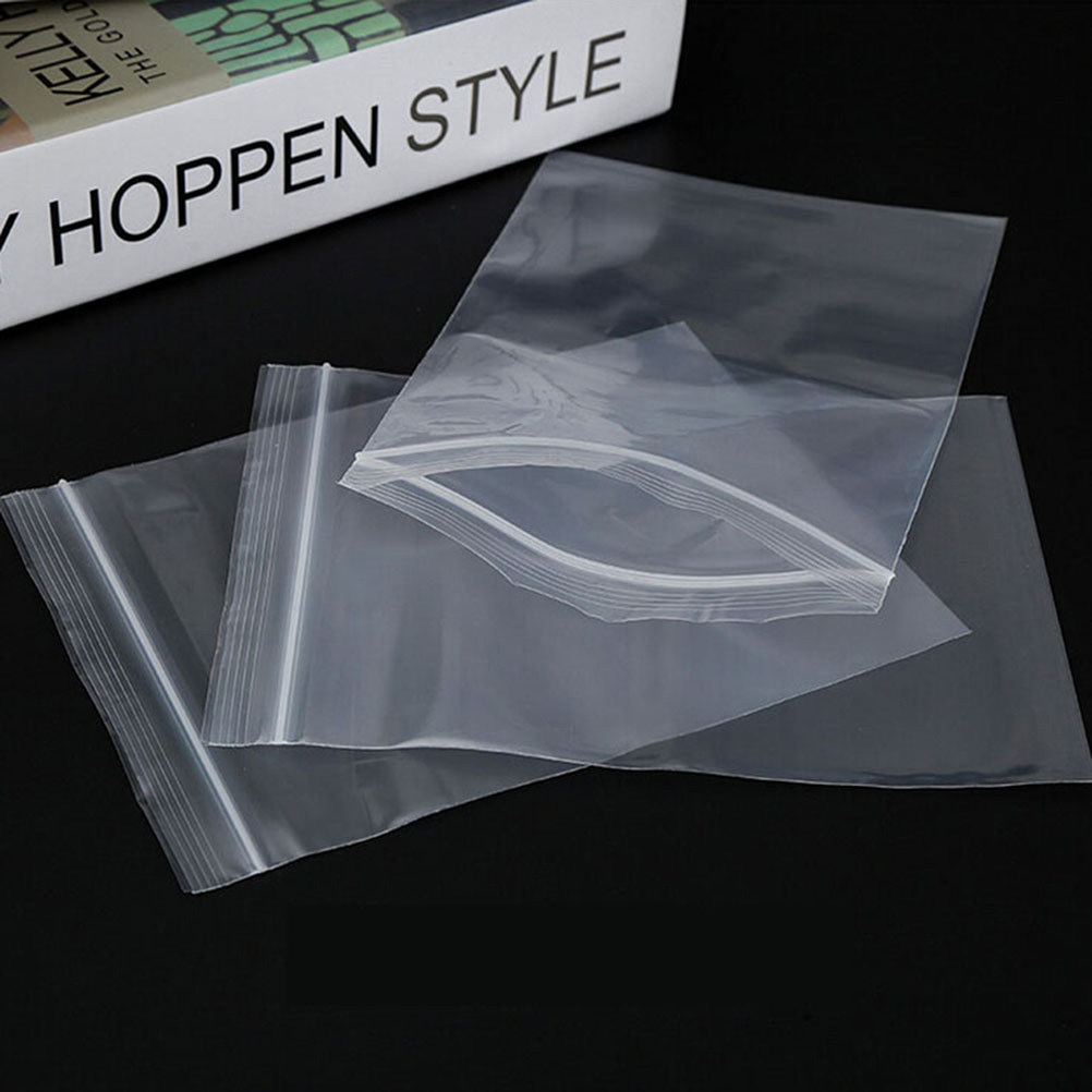 100pcs 6X8Cm Thick Clear Reclo - Food Storage Zipper recension och pris