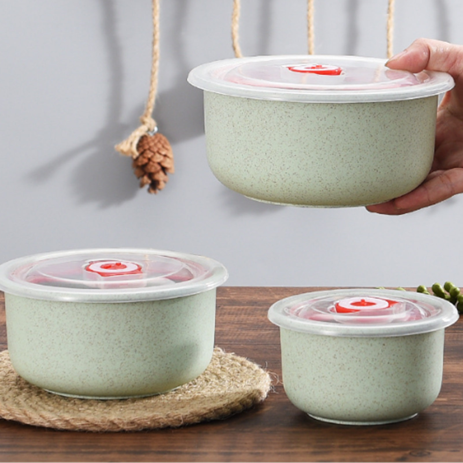 3pcs Food Storage Containers B - Food Storage Without Plastic recension och pris