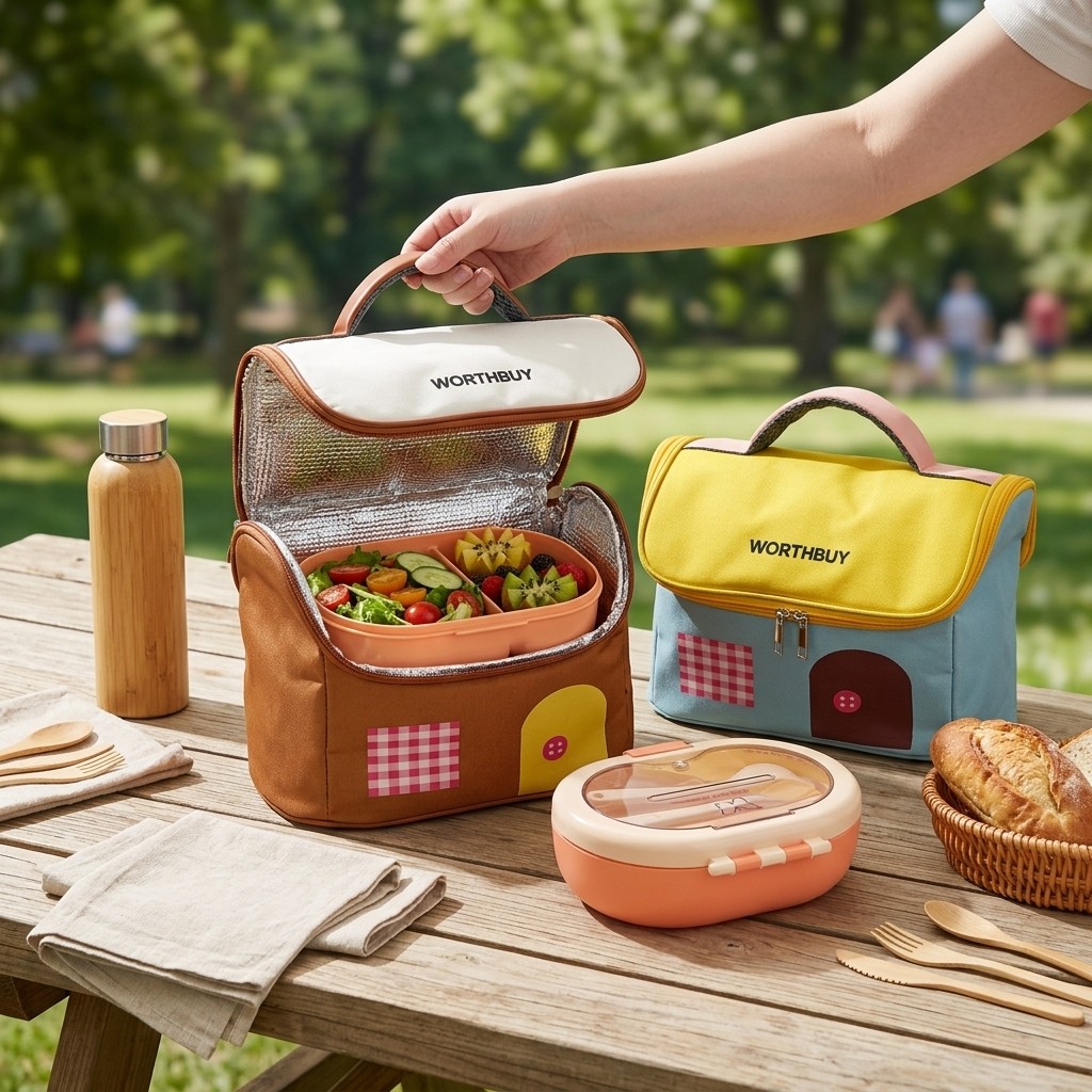 Oxford Thermal Lunch Bag with  - Food Storage Zipper recension och pris