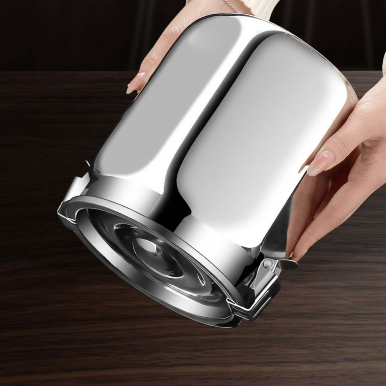 Airtight Stainless Steel Canis - Food Storage Jars Airtight recension och pris
