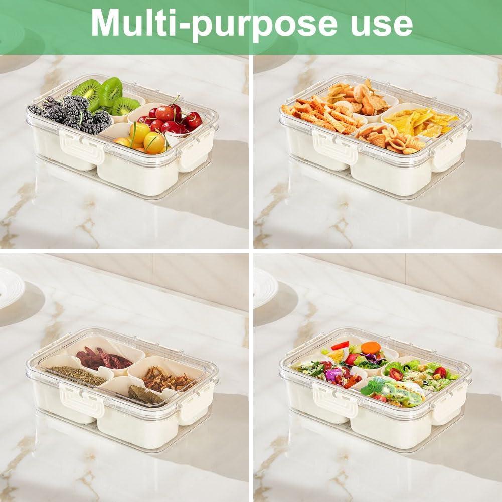 Portable Food Storage Box, Sna - Storage Food Tray recension och pris
