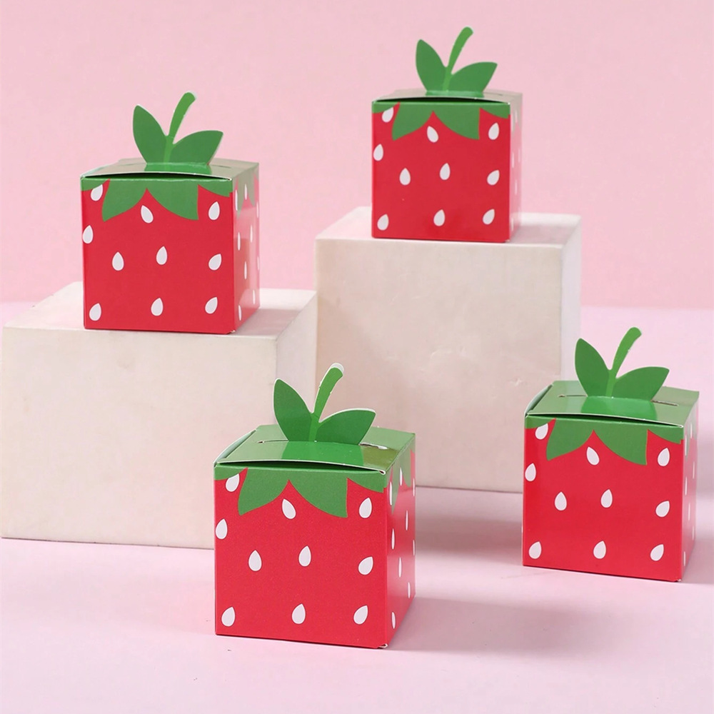 10Pcs Sweet Fruit Strawberry T - Food Storage Baby recension och pris