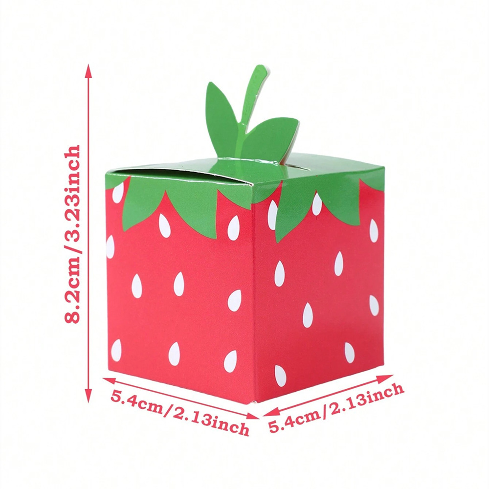 10Pcs Sweet Fruit Strawberry T - Food Storage Baby recension och pris