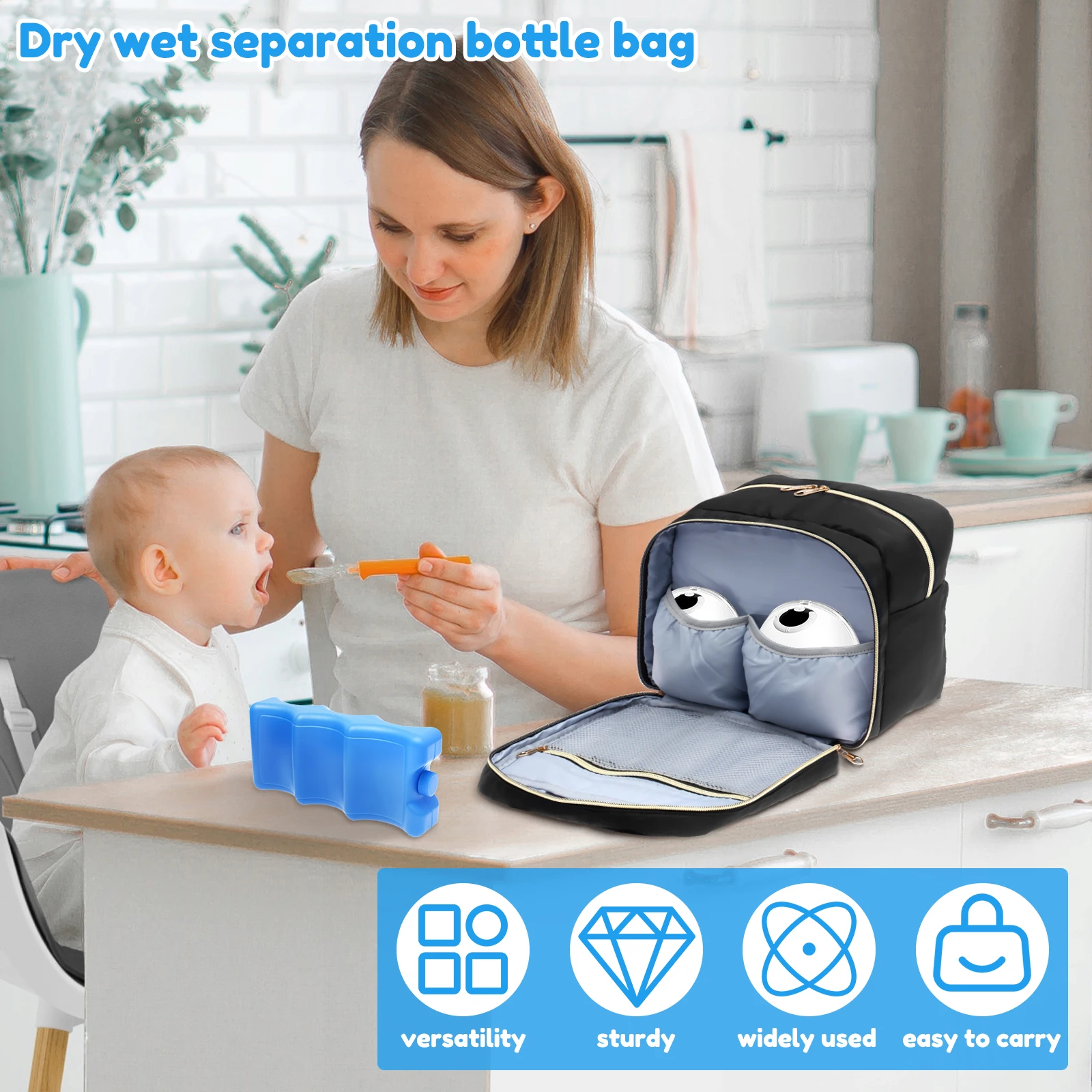 Breast Pump Storage Bag with I - Food Storage Baby recension och pris