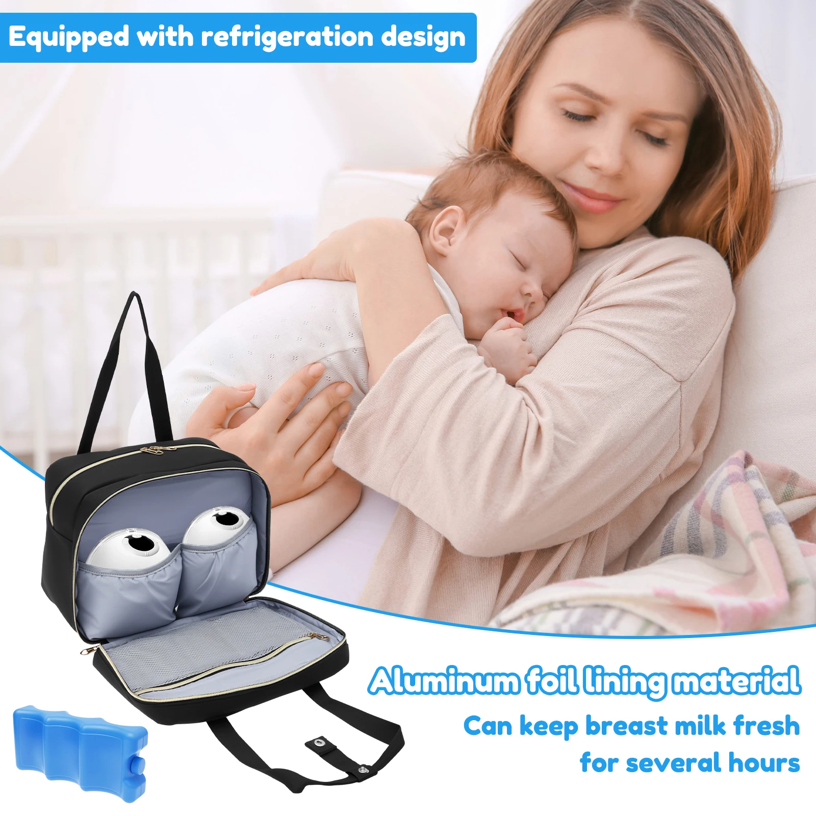 Breast Pump Storage Bag with I - Food Storage Baby recension och pris