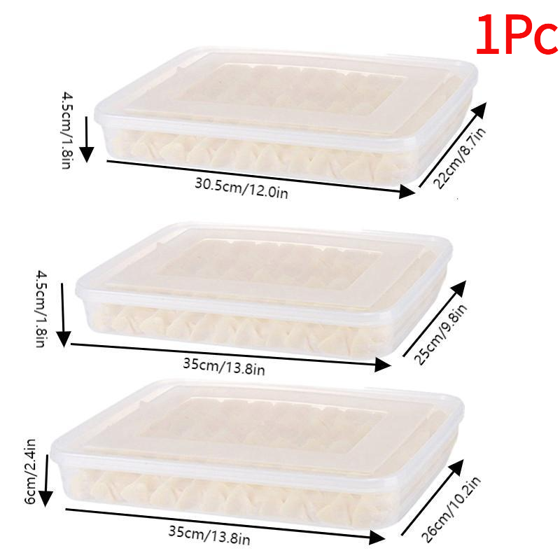 1Pc Kitchen Storage Box Refrig - Storage Food Tray recension och pris