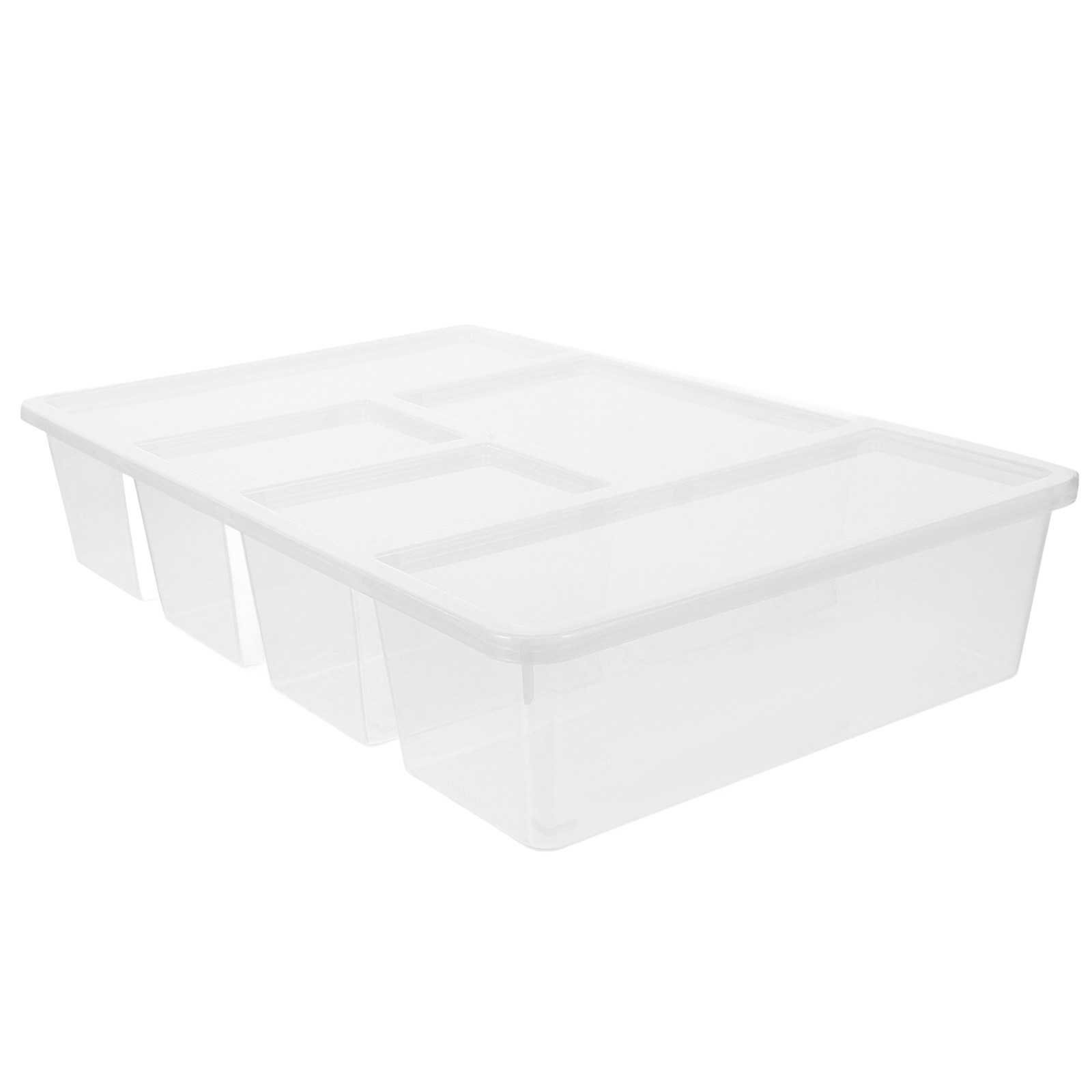 5 Compartment Veggie Tray Food - Storage Food Tray recension och pris