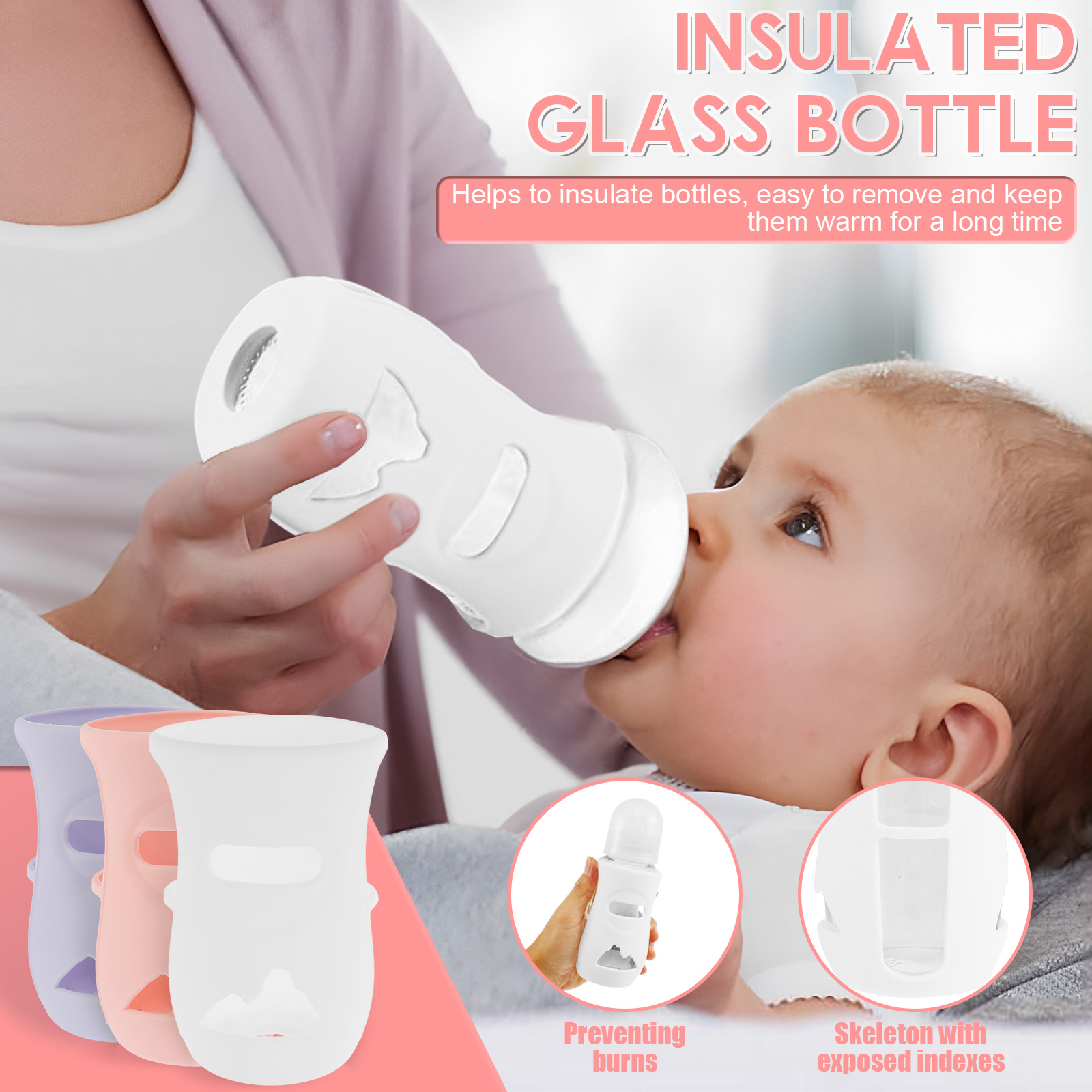 Silicone Sleeves Silicone Baby - Food Storage Baby recension och pris