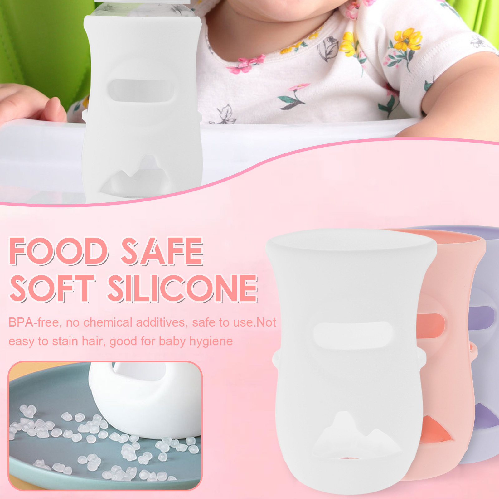 Silicone Sleeves Silicone Baby - Food Storage Baby recension och pris