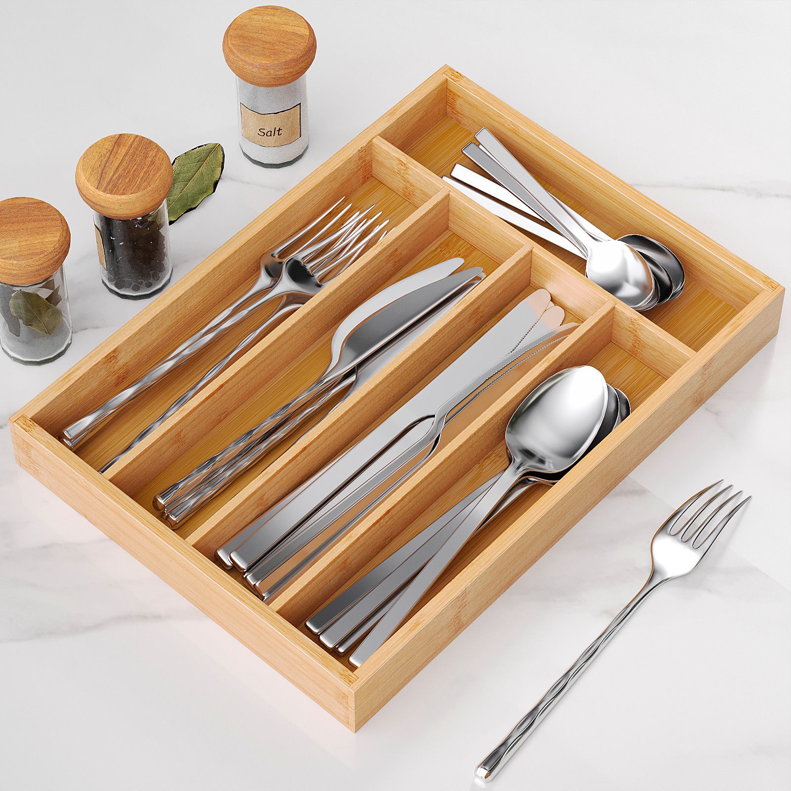 Kitchen Drawer Organizer Utens - Food Storage Drawing recension och pris