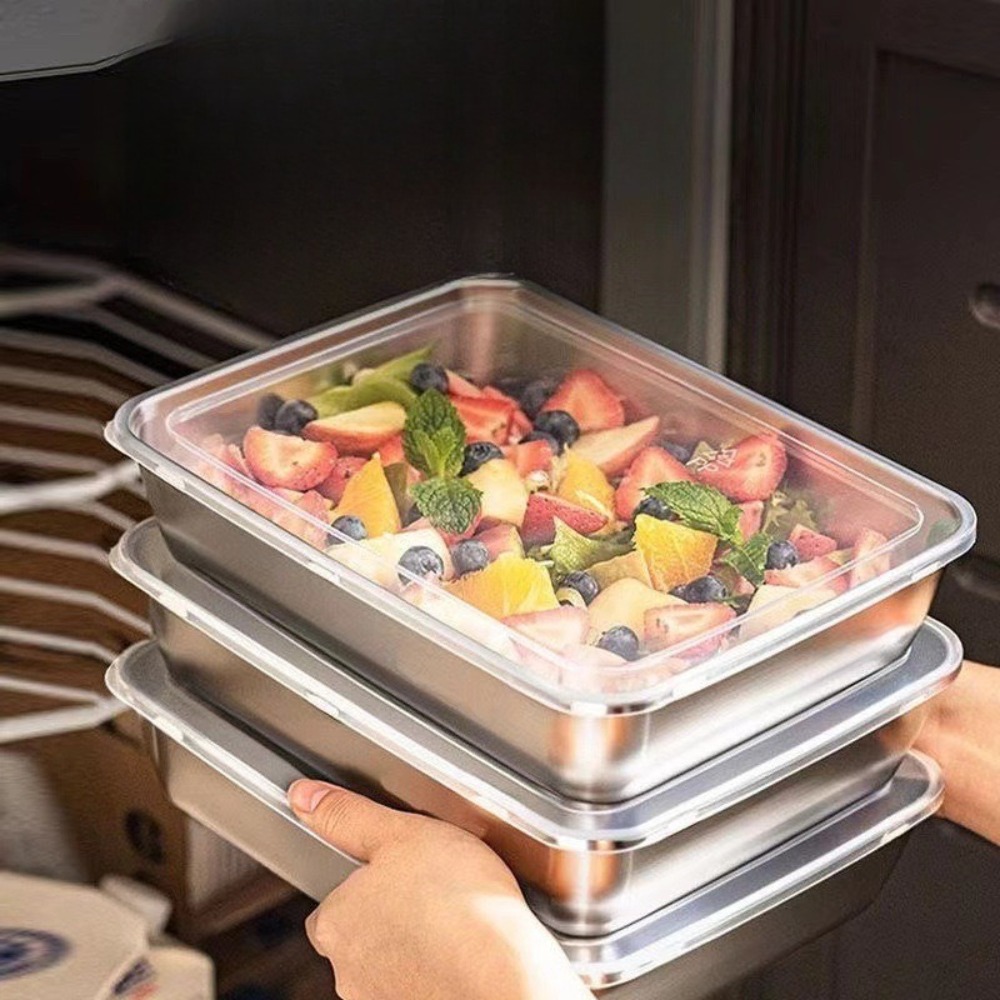 Food Grade Stainless Steel Ser - Storage Food Tray recension och pris