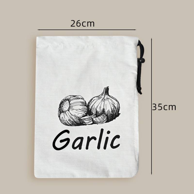 Potato Onion Garlic Pattern St - Food Storage Zipper recension och pris