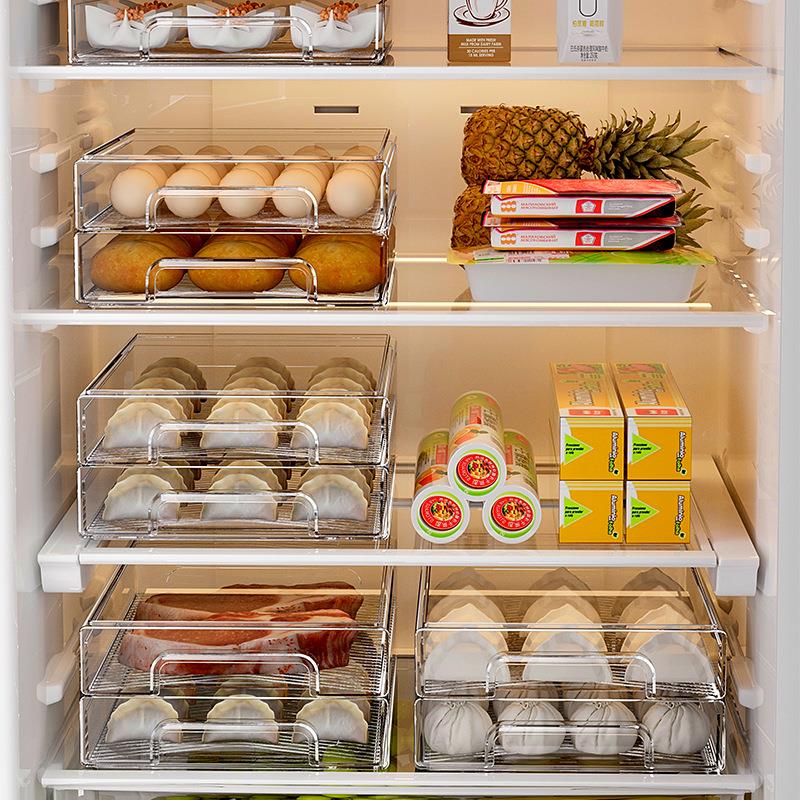 Draw-Type Fridge Storage Box D - Food Storage Drawing recension och pris