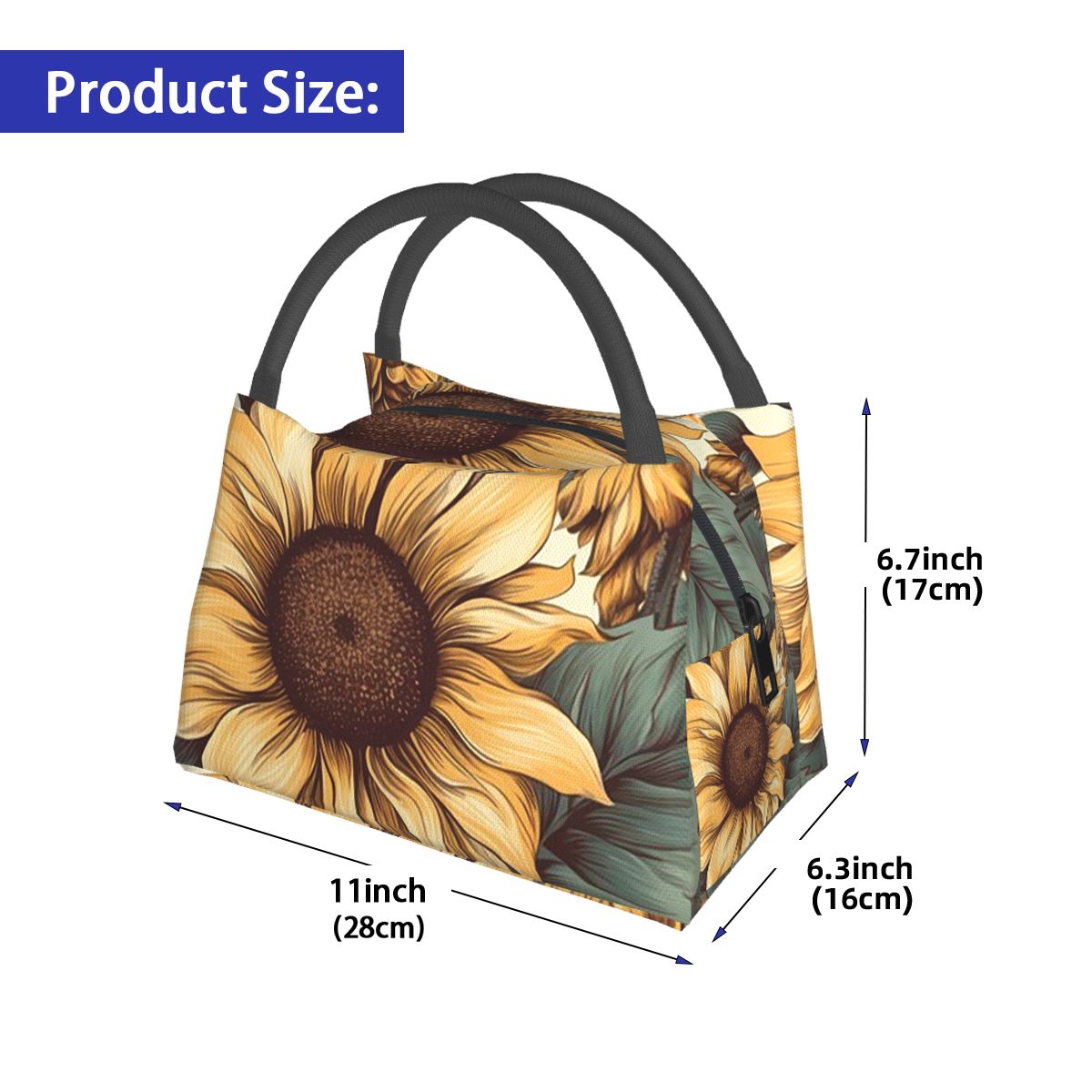 Golden Sunflower Cluster Botan - Food Storage Drawing recension och pris