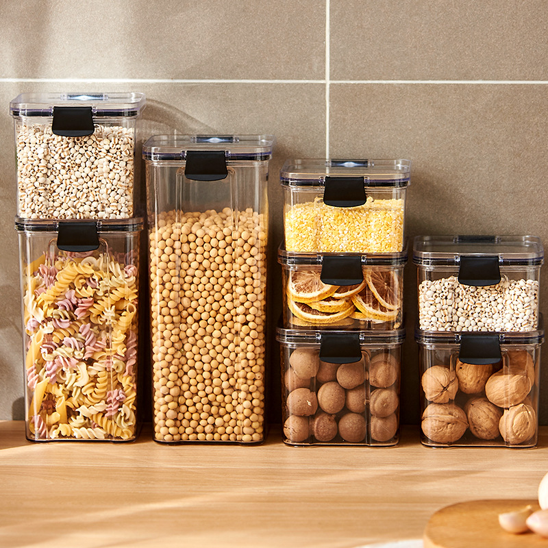 Sealed Jars Kitchen Grain Stor - Airtight Cereal Jar recension och pris