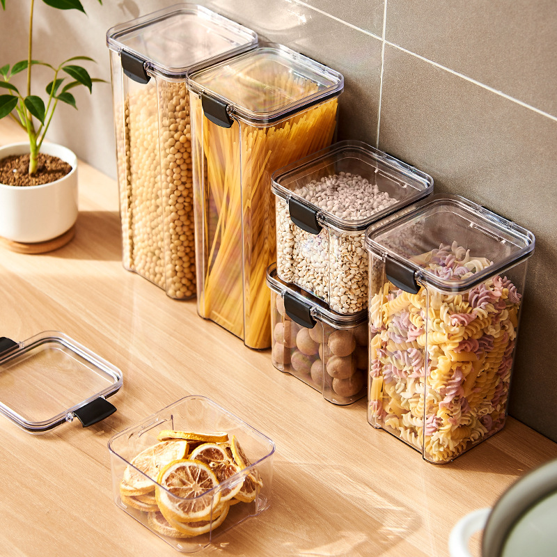 Sealed Jars Kitchen Grain Stor - Airtight Cereal Jar recension och pris
