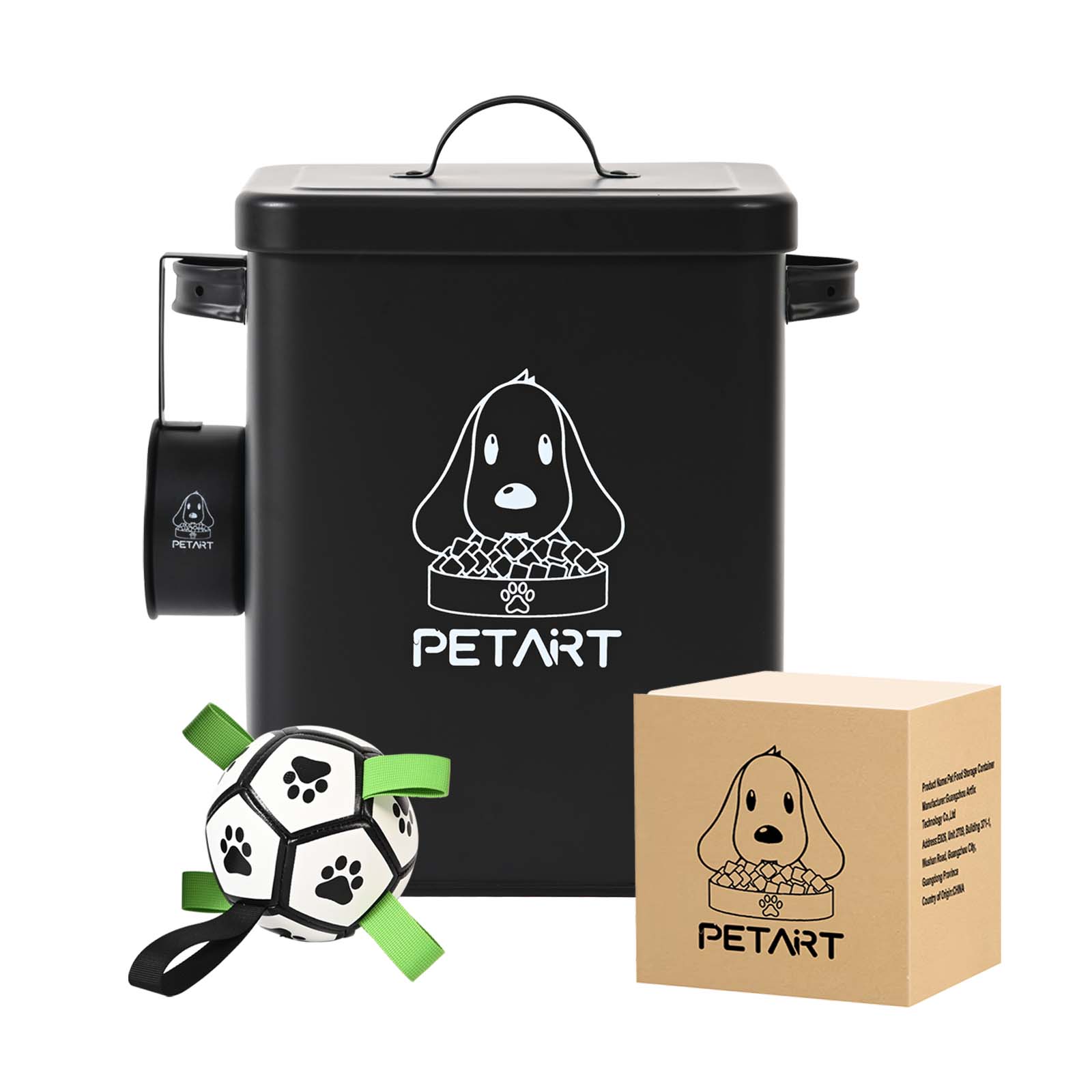 Large Capacity Pet Dog Feeders - Food Storage Large recension och pris