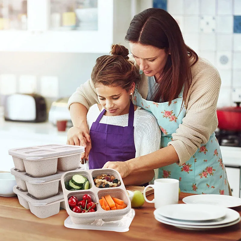 4 Grids Food Storage Box Porta - Food Storage Freezer recension och pris