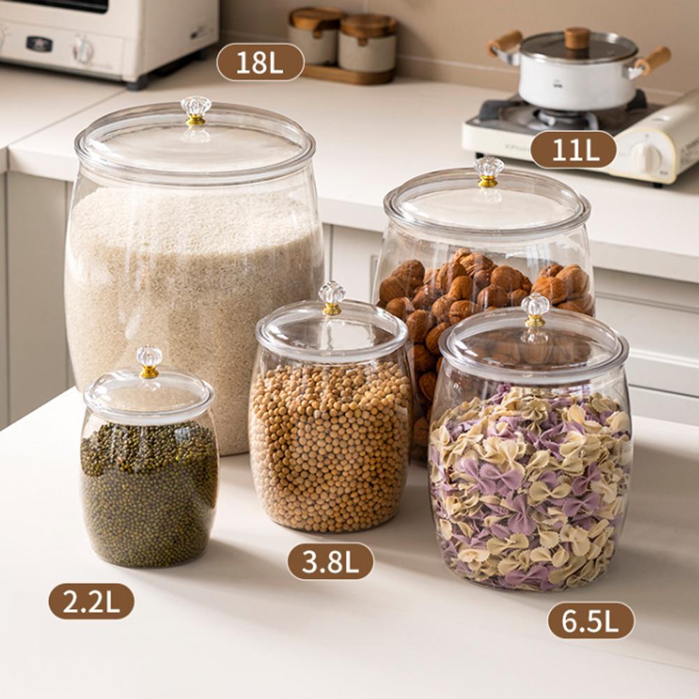 Large Transparent Plastic Seal - Food Storage Large recension och pris