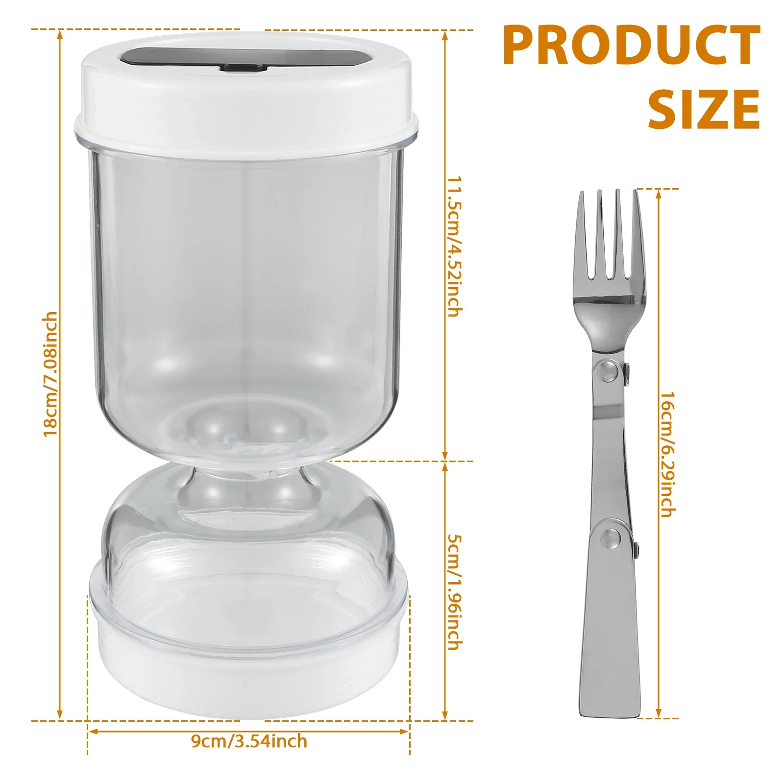 Pickle Container Wet and Dry S - Food Storage Jars Airtight recension och pris