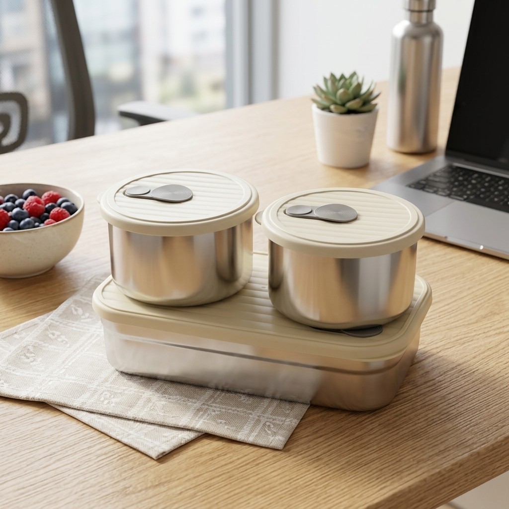 Microwave Safe 304 Stainless S - Food Storage 30 Years recension och pris