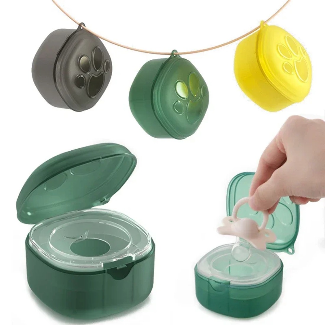 Food Grade Silicone Pacifier B - Food Storage Baby recension och pris