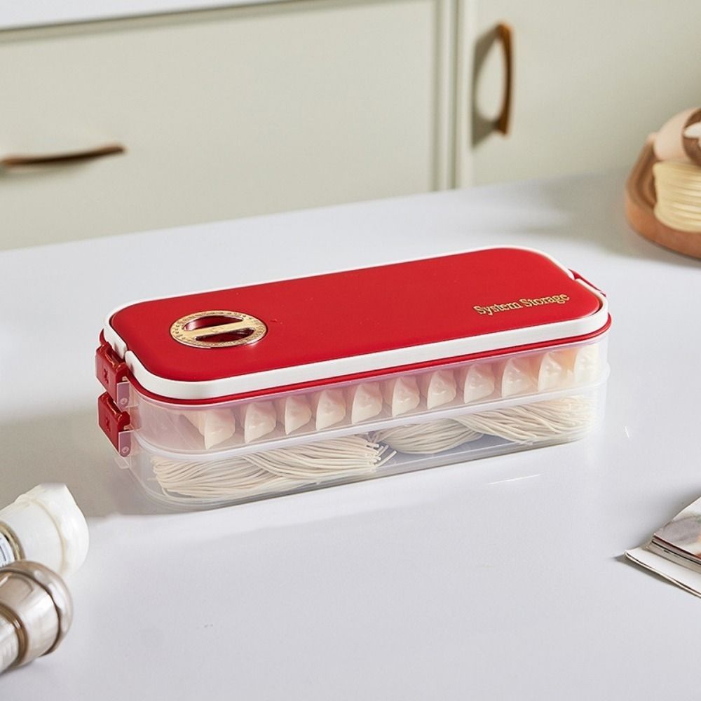 Practical Plastic Dumpling Box - Food Storage Practices recension och pris