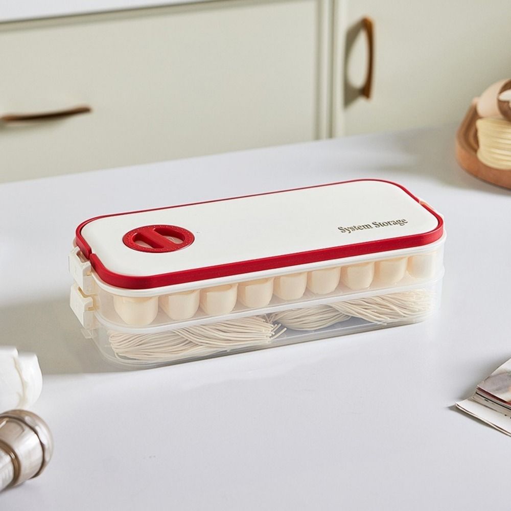 Practical Plastic Dumpling Box - Food Storage Practices recension och pris